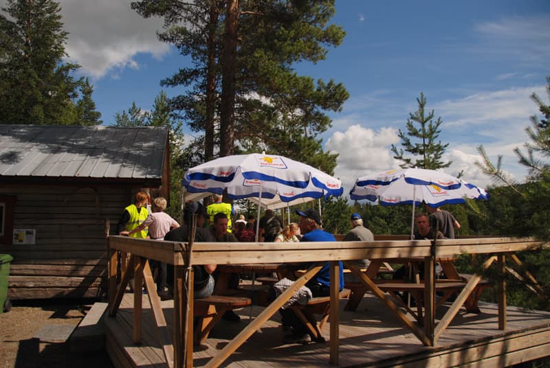 Mat på Zorbcenter